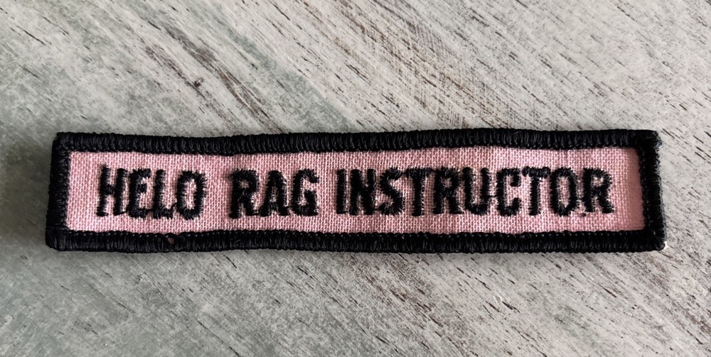 US Navy Helo Rag Instructor Patch