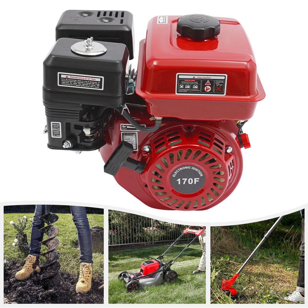4-Stroke 7.5HP Pull Start Multi-Purpose Engines Single Cylinder Gasoline Engine