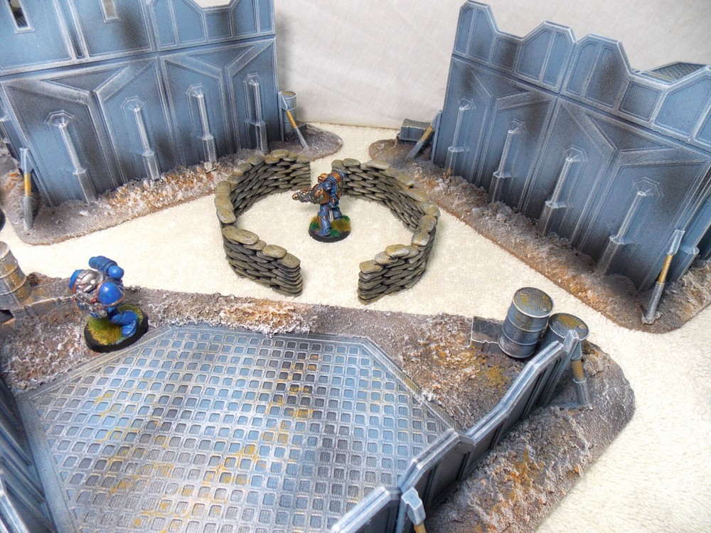 WARGAMING TERRAIN PAINTED BUNDLE 9 PIECE SET...ADVANCE ORDERS