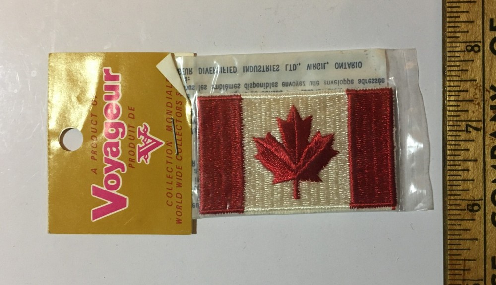 Canada Flag Souvenir Patch