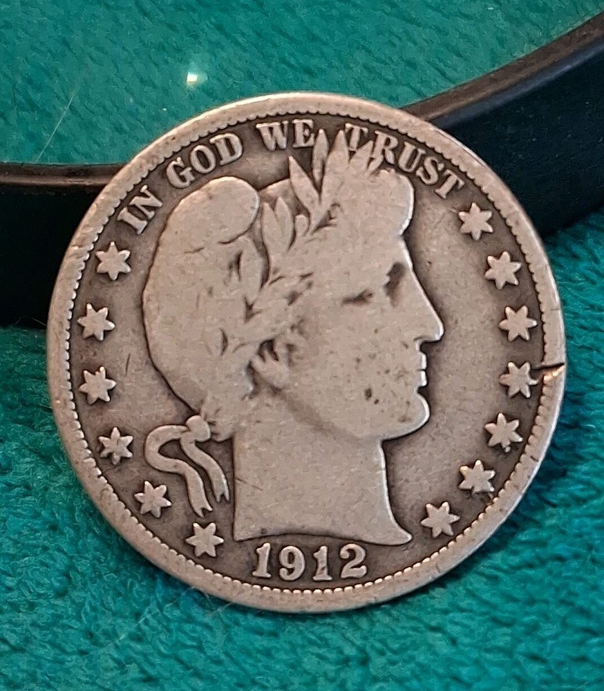 Barber Half Dollar  1912