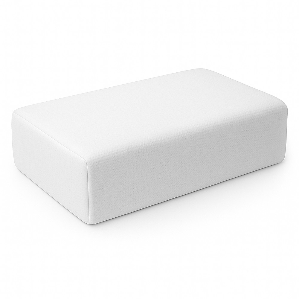 COLDHUNTER Cooling Cube Pillow – Side Sleeper Memory Foam, Firm Support, Washabl