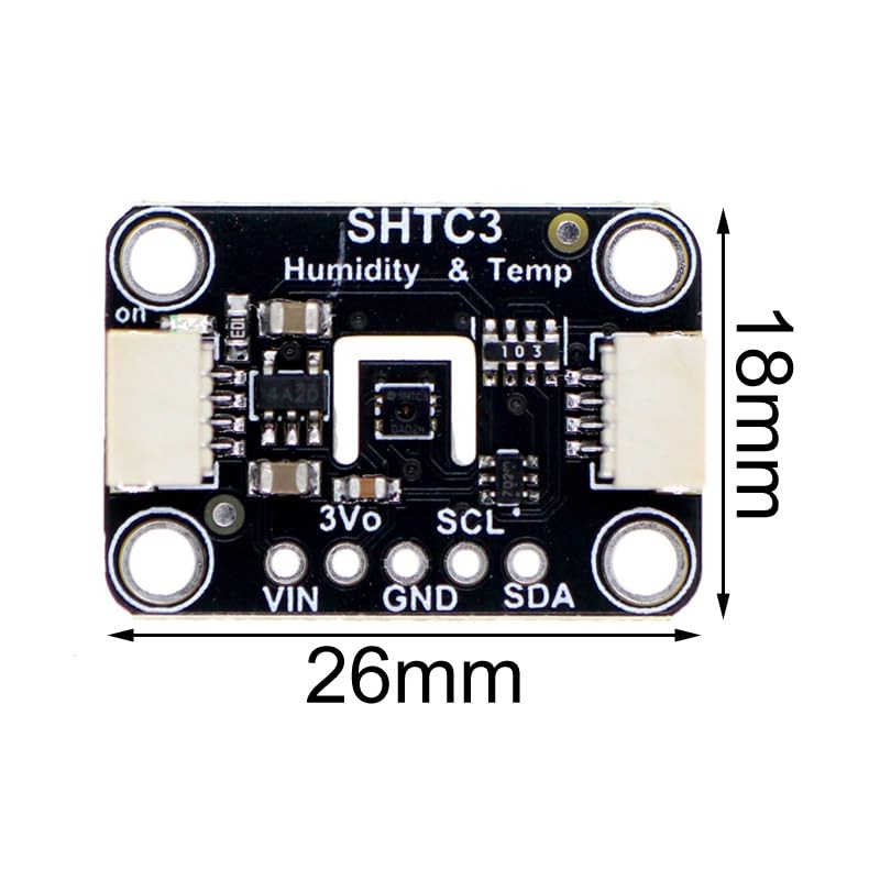 DONGKER SHTC3 Temperature Humidity Sensor Module,3V-5V Humidity Measure Board...