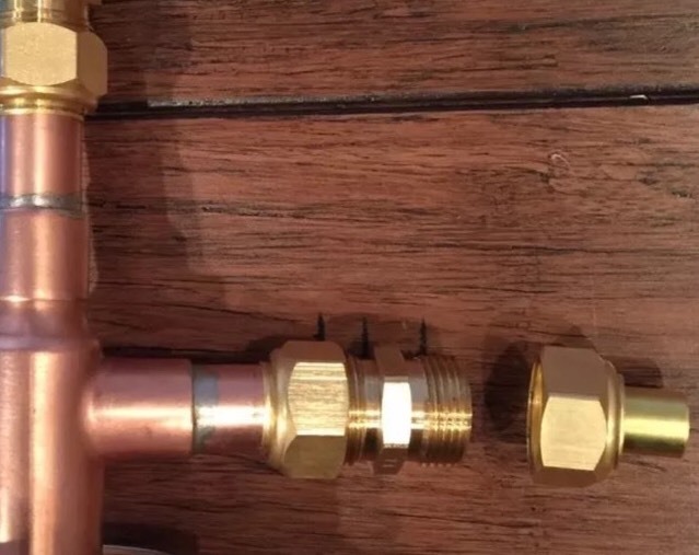 Moonshine Still Keg 2" Copper Column Thermometer DIY Kit Distilling Alcohol