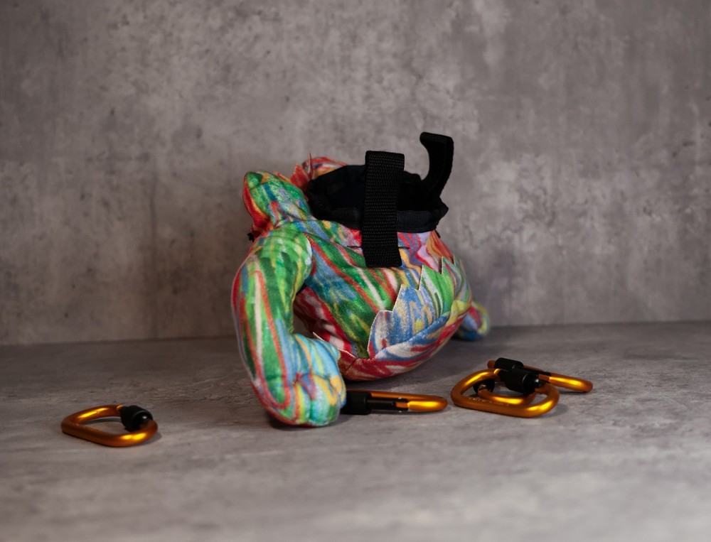 Rainbow Monster Chalk Bag