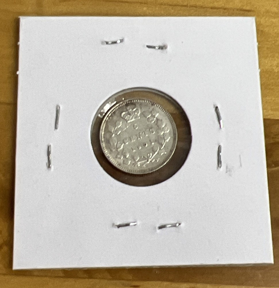 Canada 5 Cents 1901 Silver Coin KM#2