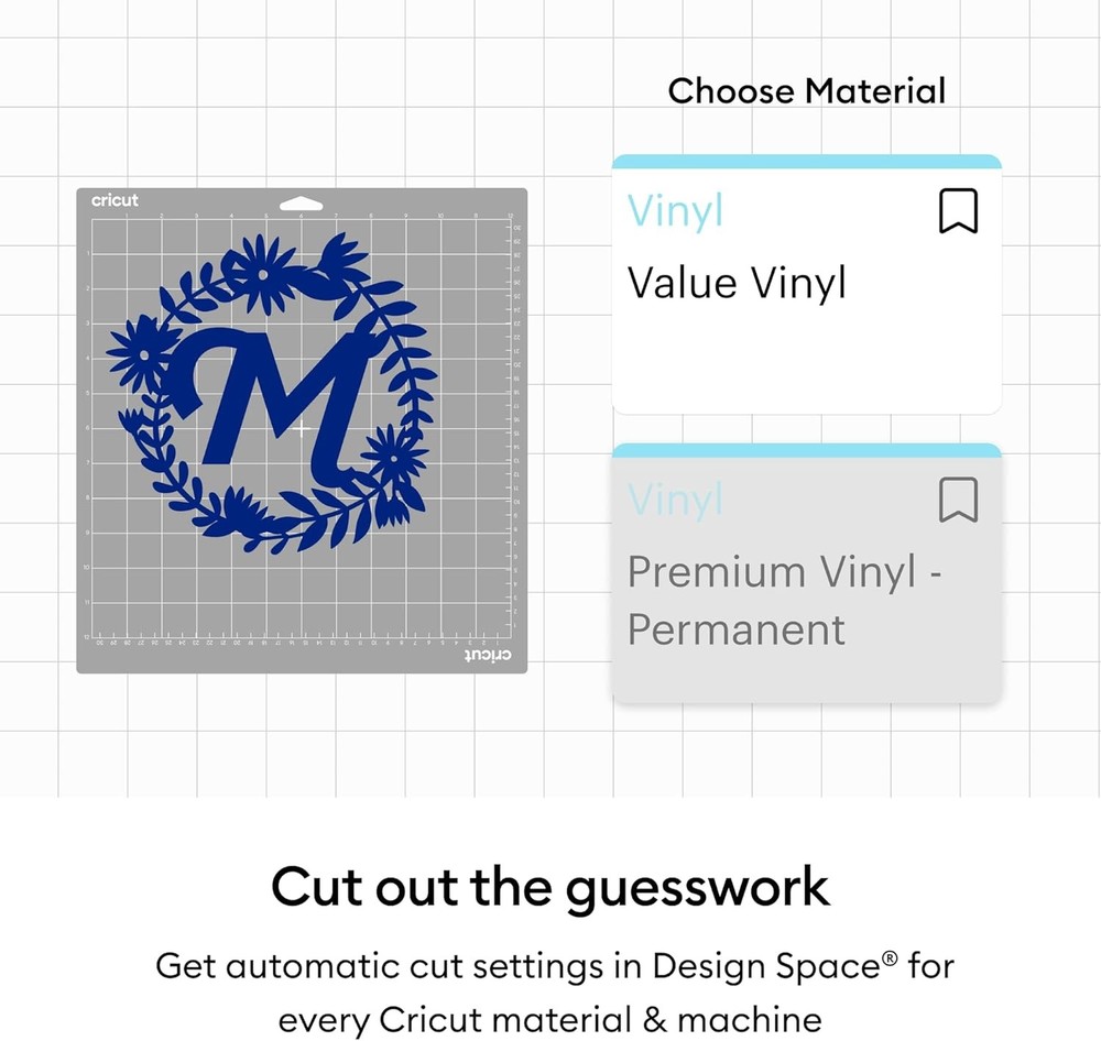 Permanent Vinyl Adhesive Sheets for Craft DIY Projects