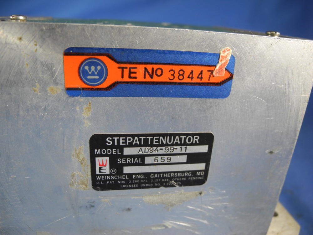 Weinschel Step Attenuator Model AD94-99-11