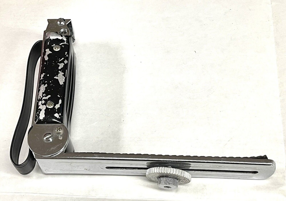 Vintage Camera Folding Flash Bracket L Shaped w/ Cold Shoe