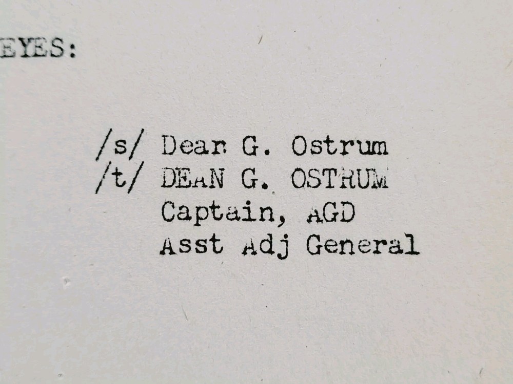1945 Germany WWII US Army War Intelligence Document Development Political Party
