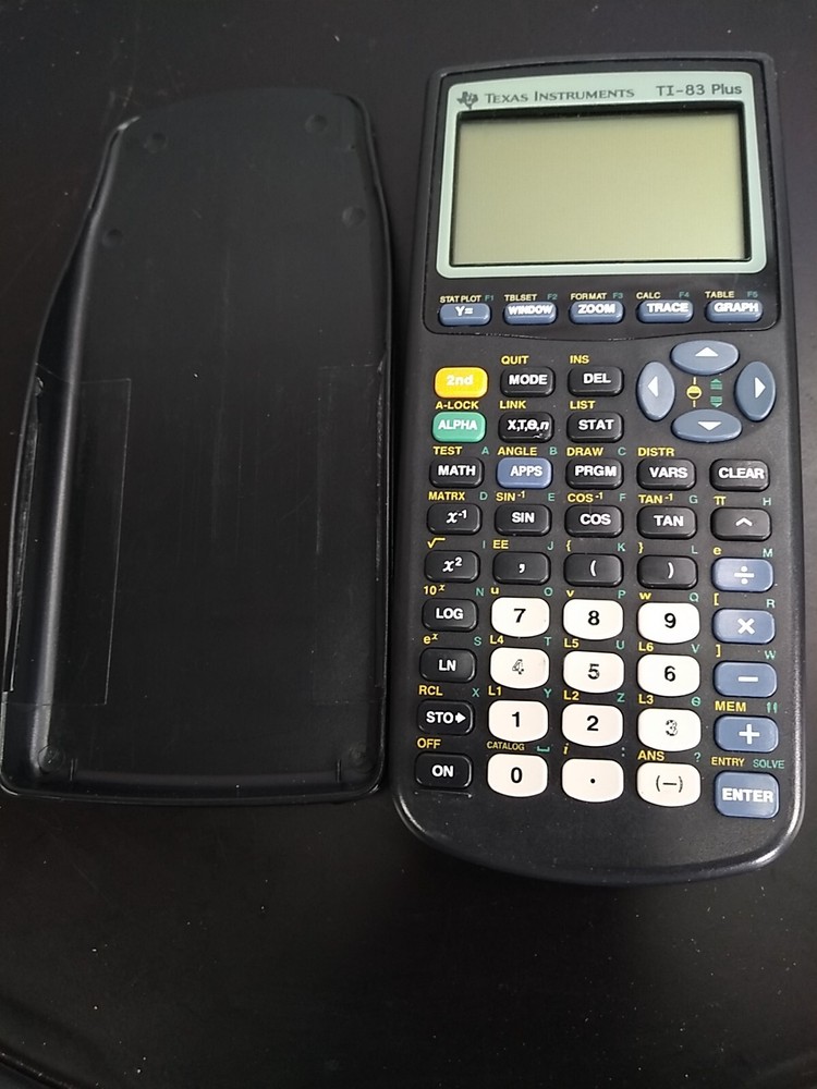Texas Instruments TI-83 Plus Black