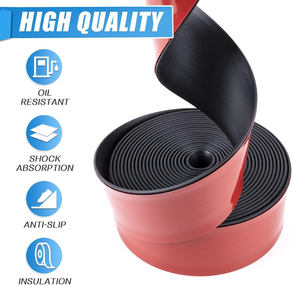 Adhesive Rubber Strips Neoprene Rubber Sheets, Rolls & Strips with Adhesive Back