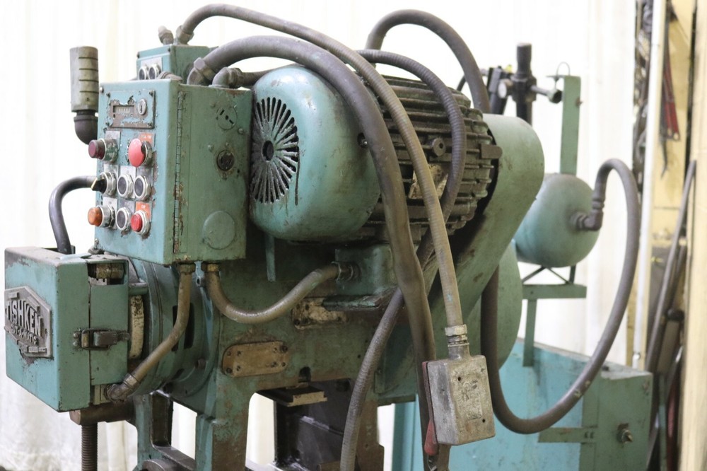 18 TON TISHKEN MODEL #COT-6 CUTOMATIC CUTOFF PRESS: YODER #70959