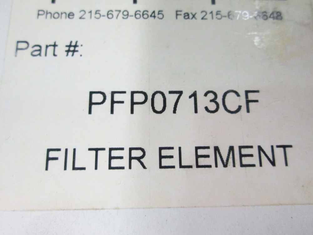 Hankison Replacement Filter #0713CF PFP0713CF (NIB)
