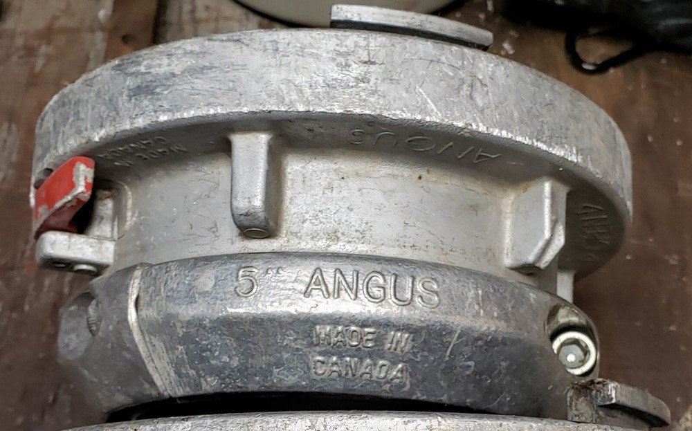 5in ANGUS FIRE HOSE FITTING