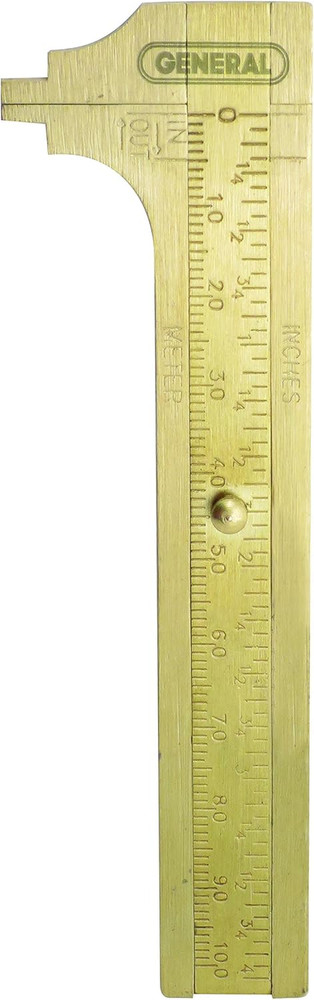 133ME Brass Caliper, 4"