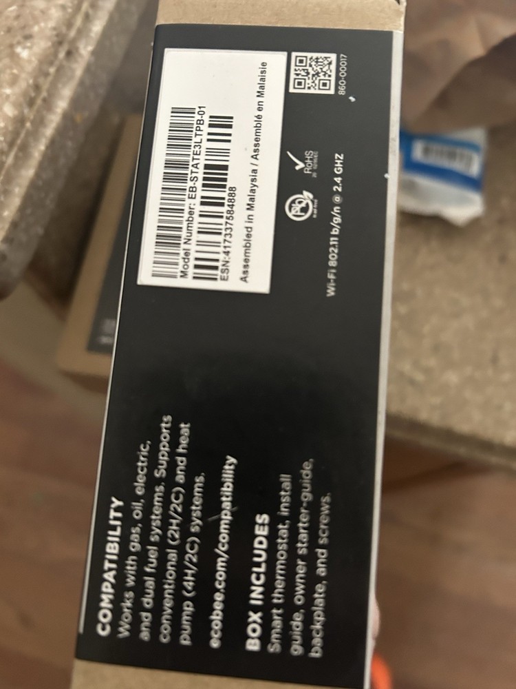 ecobee smart thermostat