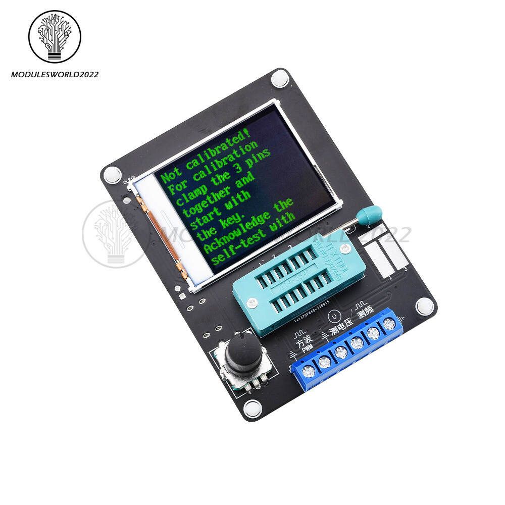 GM328A Transistor Tester Resistance Capacitance Inductance ESR Frequency Meter