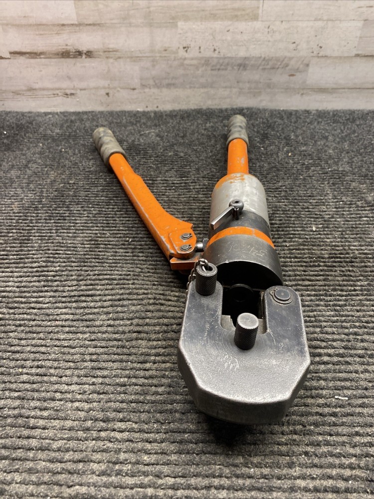 Used Ensley E-180 hydraulic crimper