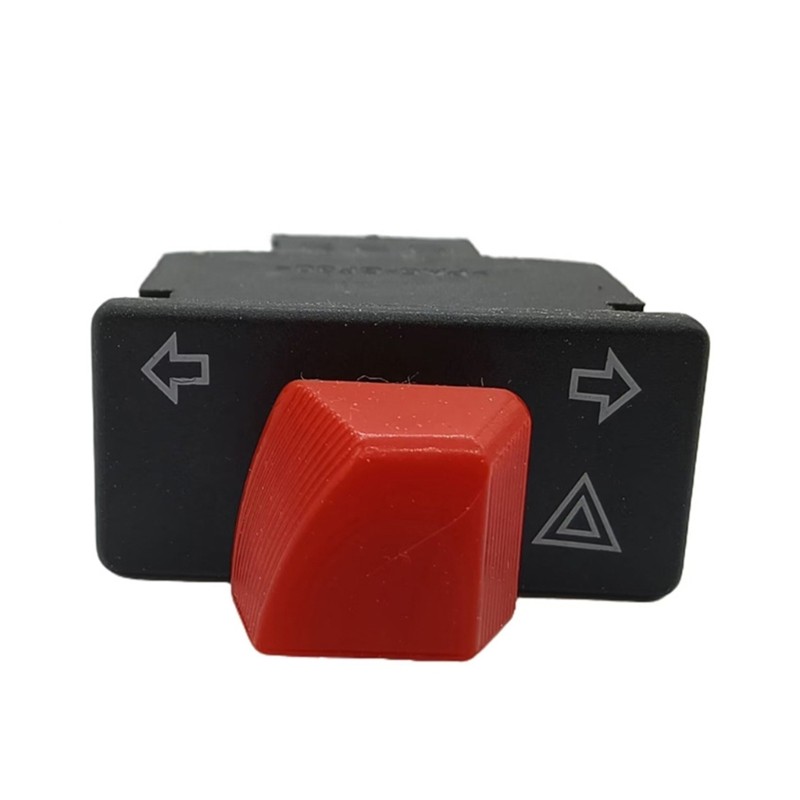 Practical Motorcycle Turn Light Signal Emergency Button Plastic for Scooters