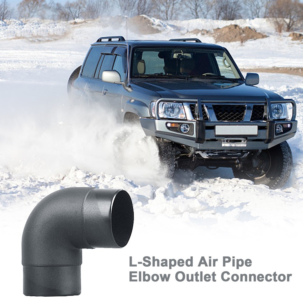 60mm Ducting Pipe Elbow Outlet L Connector For Parking Air Diesel Heater Part
