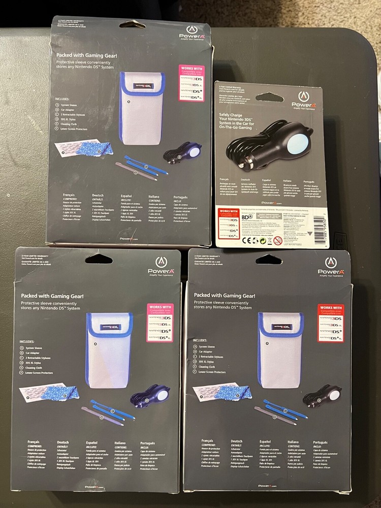 3DS NINTENDO UNIVERSAL STARTER KIT SEALED