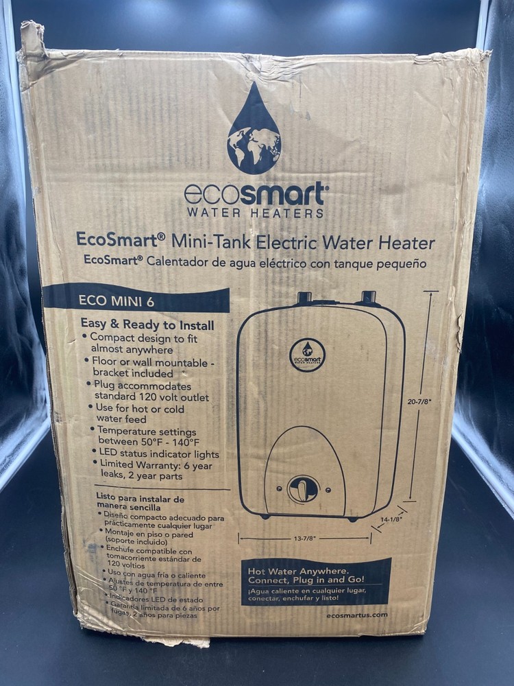 EcoSmart 6 Gallon Electric Mini-Tank Water Heater