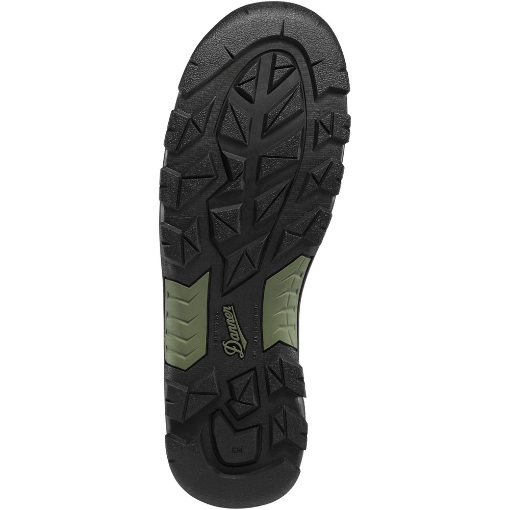 Danner Riverside 3" Brown/Green Work Shoe