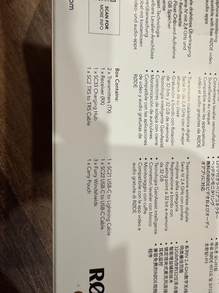 Rode Wireless GO (Gen 3) Digital Wireless Microphone Red