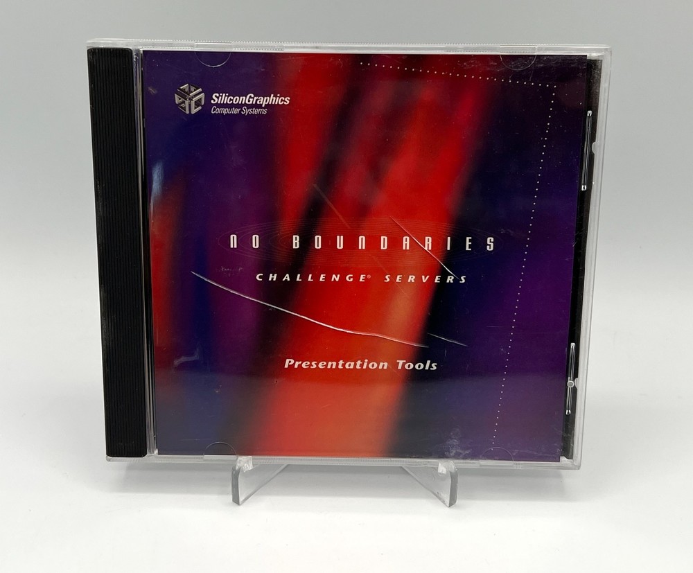 Vintage - Silicon Graphics SGI - No Boundaries - Presentation Tools