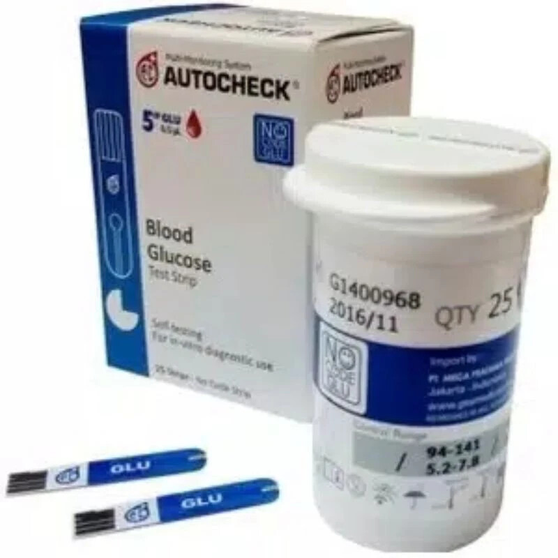 Autocheck Test Strip Glucose - 25 strips