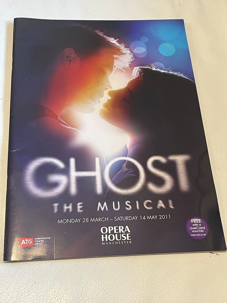 GHOST The Musical - World Premier Programme (Manchester 2011)