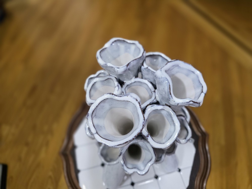 Sculptural Stoneware Vase