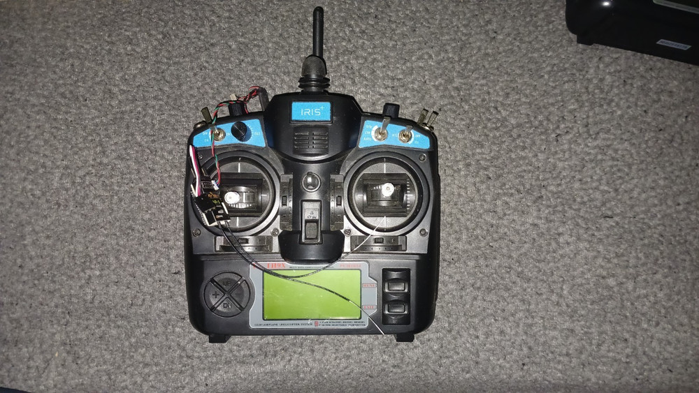 3DR  Robotics IRIS Drone Quadcopter transmitter  and reciever