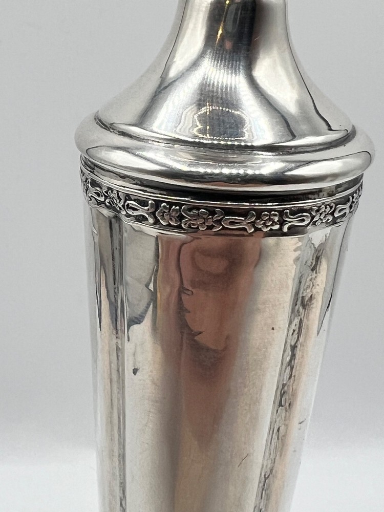 Columbia sterling silver candlestick weighted