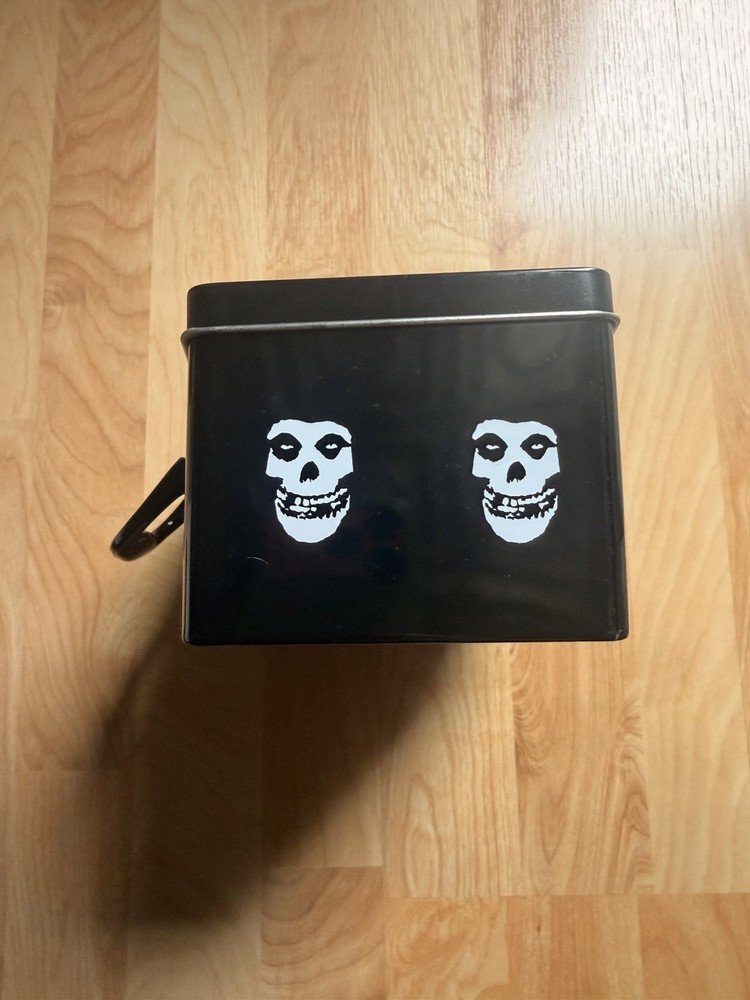 Misfits Coffin-Shaped Metal Lunchbox signed