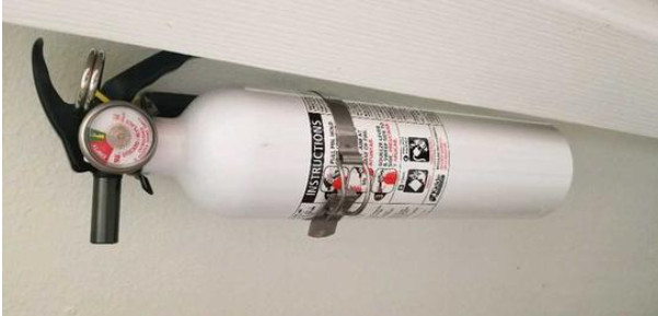 2.5 Lbs ABC Multiple Use Fire Extinguisher Retention Bracket Holder Storage New