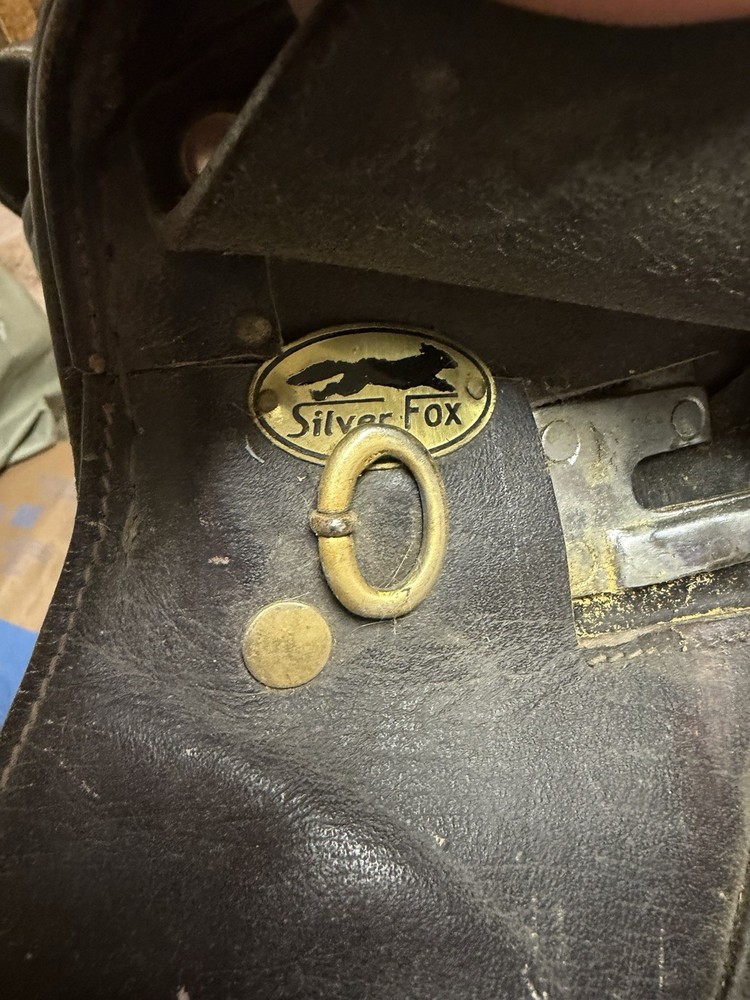 Silver Fox 17" English Saddle