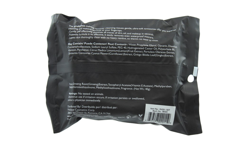 Makeup Wipes Profusion Makeup Cleansing Wipes 30 sheets 2 Pack