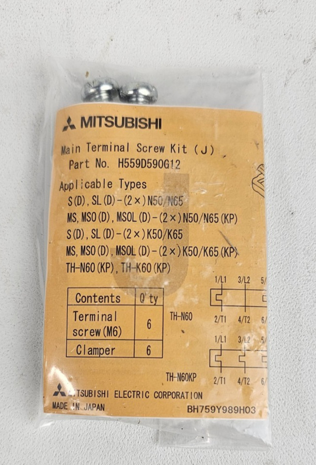 MITSUBISHI MAGNETIC CONTACTOR 186331