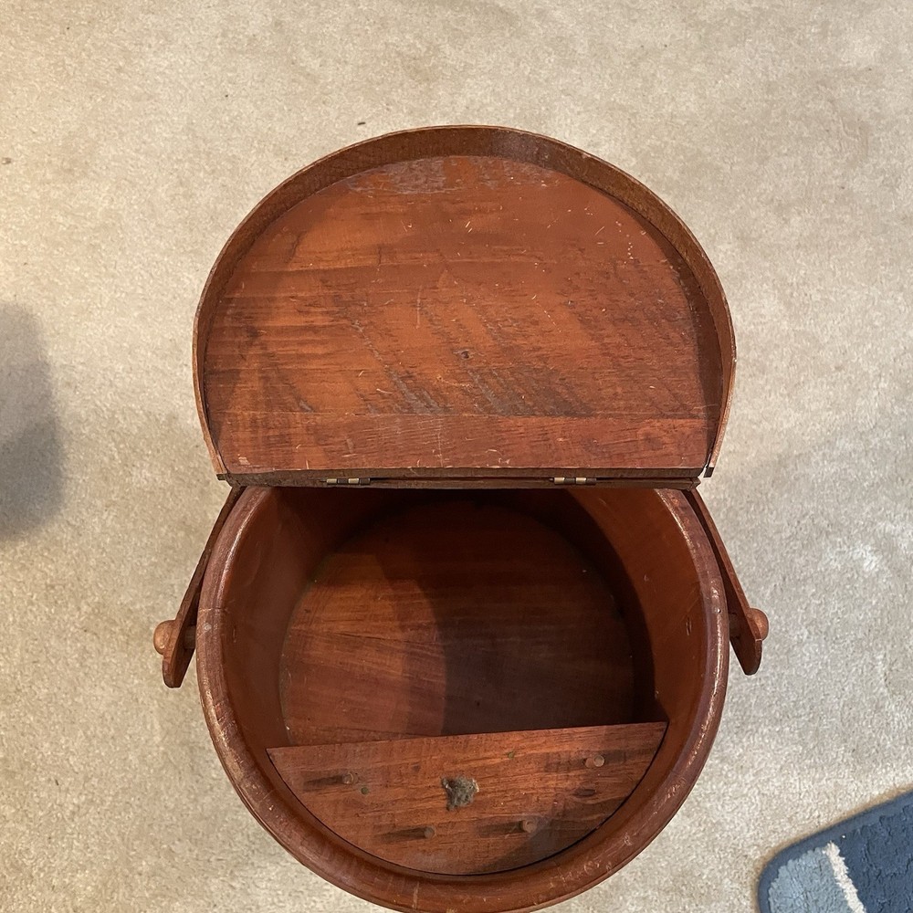 Vintage 3 Legged Sewing Box