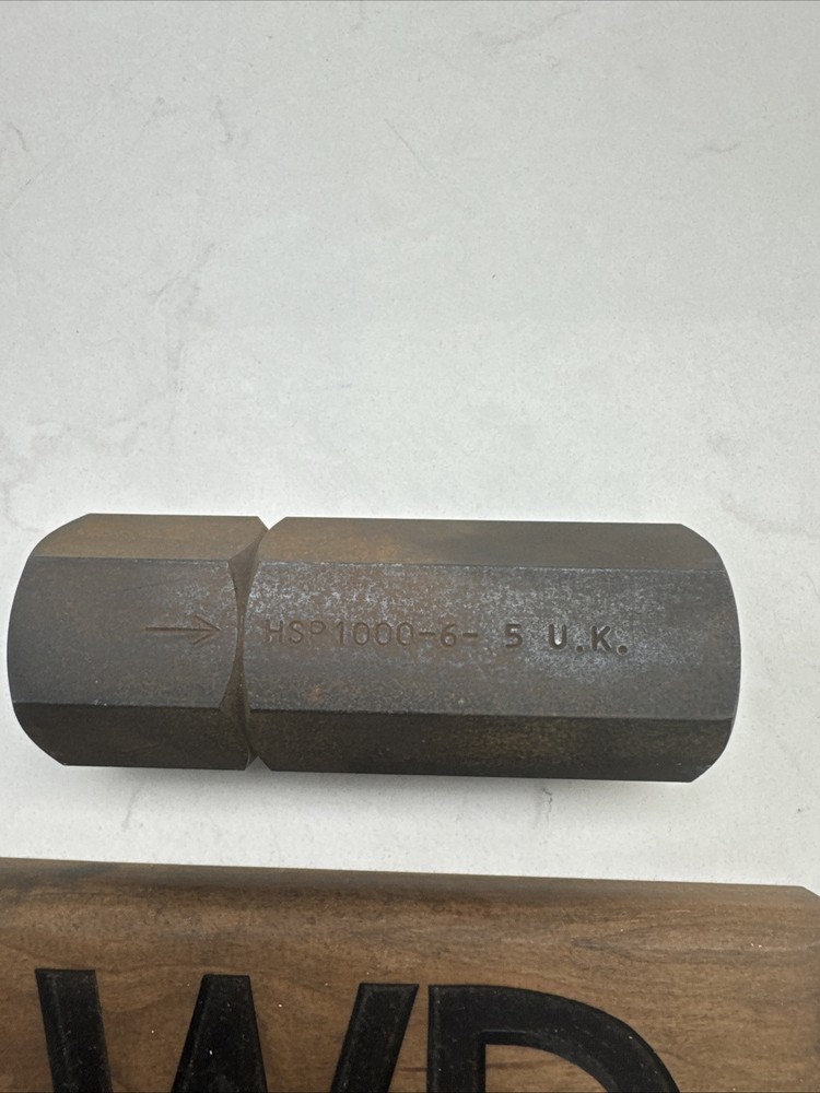 NEW NO BOX DYNAMIC CHECK VALVE HSP1000-6-5, TEC