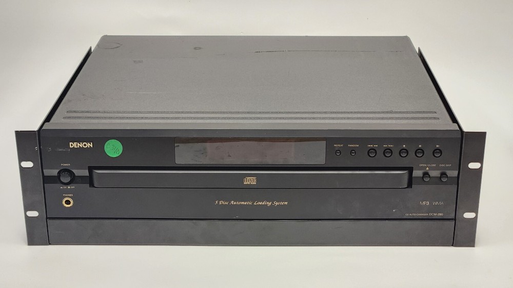 Denon 5 Disc Automatic Loading System CD Auto Changer DCM-290 - No Remote