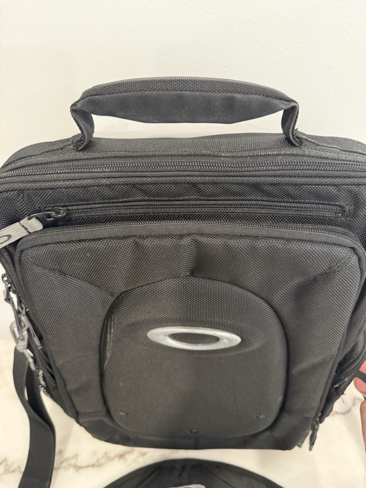 Vintage Oakley Software Bag Black Tactical Utility Messenger