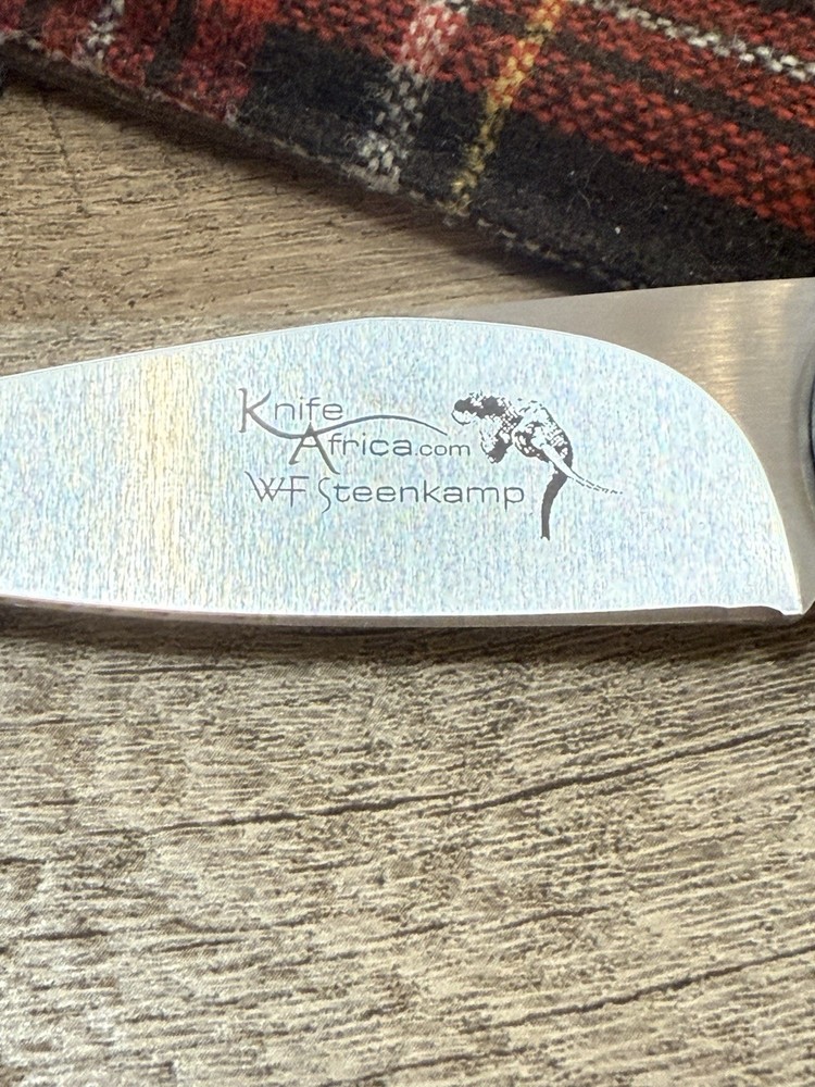 WF Steenkamp Titanium Front Flipper Custom