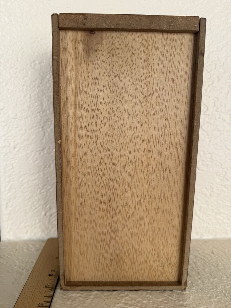 Japanese Style Cherry Bark Rectangle Dispenser Storage Case Deco