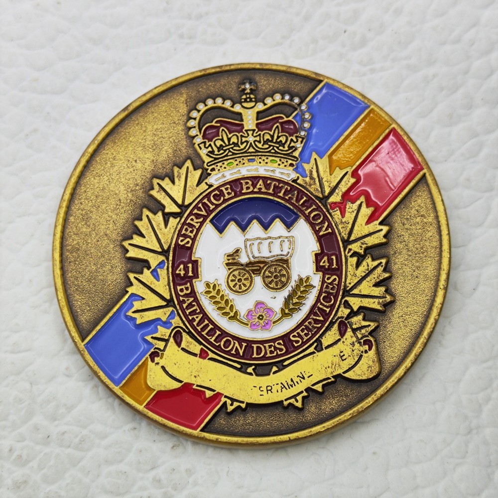 41 Service Battalion Challenge Coin