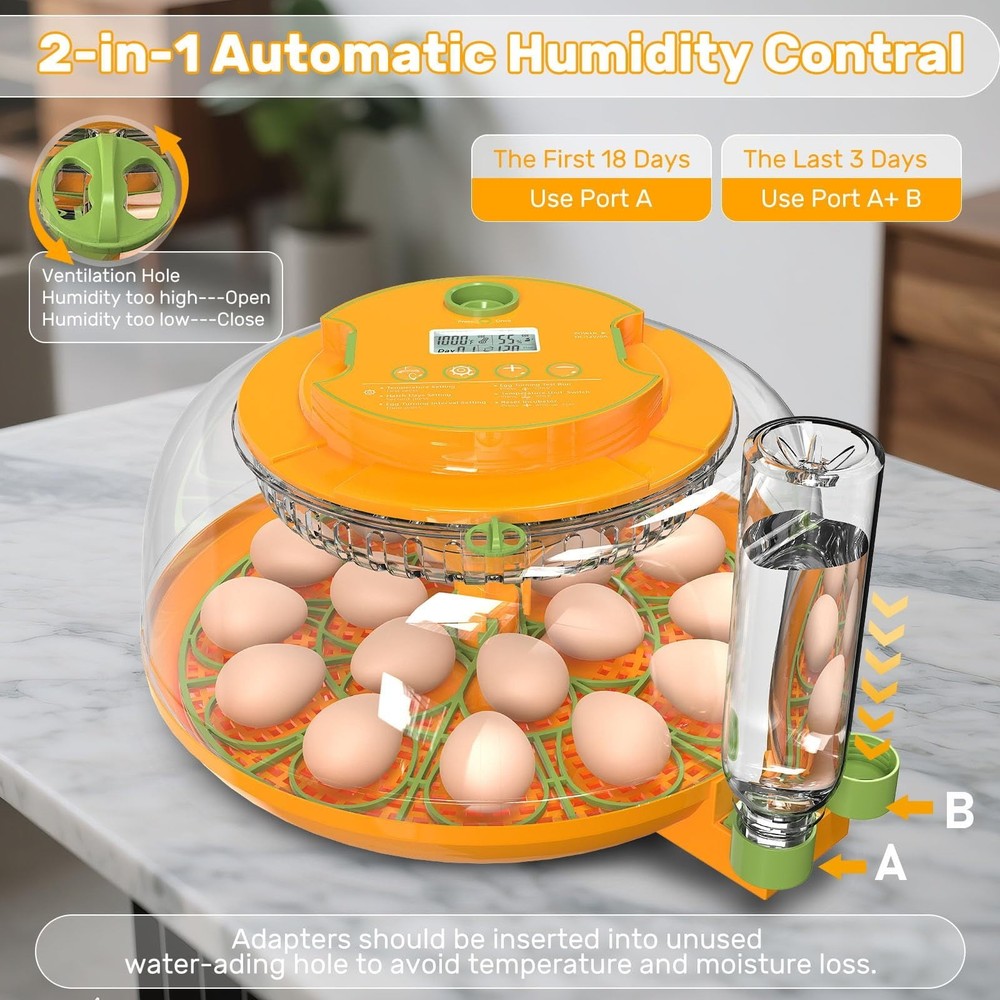 18 Egg Incubators for Hatching Eggs Incubator Incubator with Automatic Turning