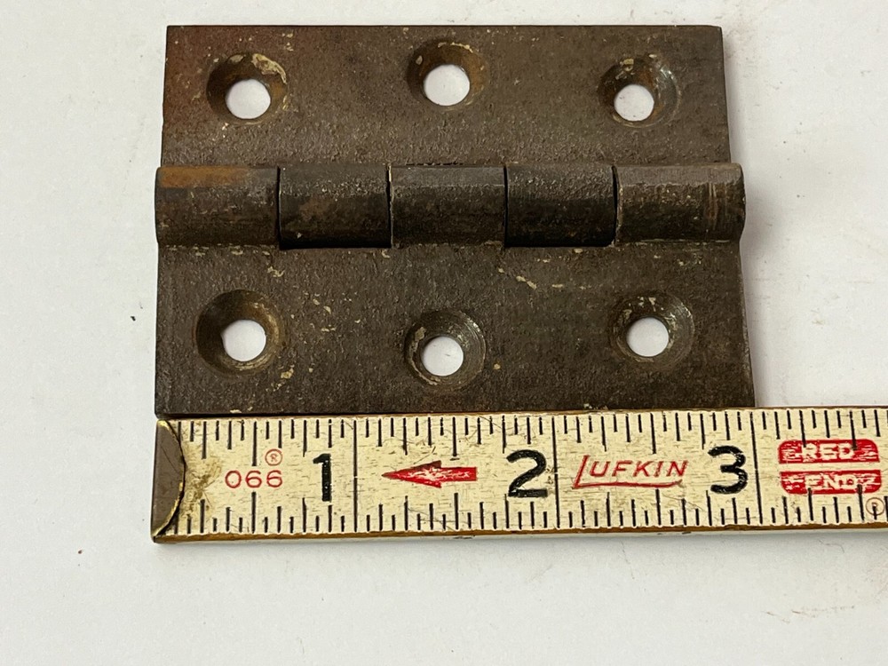 Set 2 Black Door window Shutter Hinges Right Left 2 x 3"