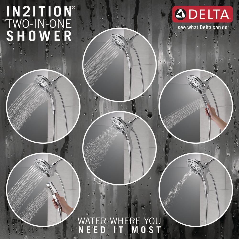 Delta In2ition Handheld 2.5 GPM 5-Setting Chrome-Certified Refurbished